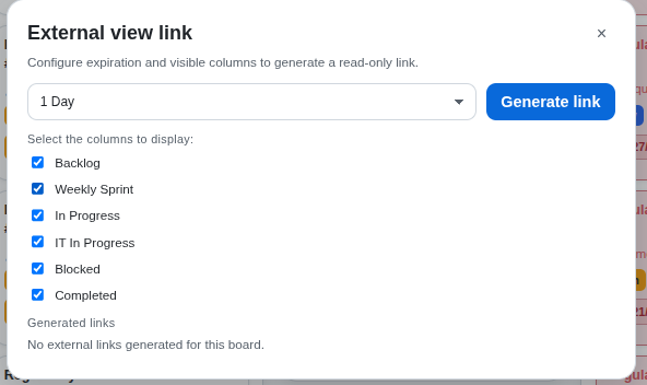 13 Generate External Viewlink En